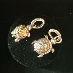 Set of 2 Brighton turtle charms